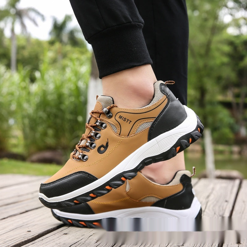 Sarah Express Men's Color-Block Lightweight Hiking Sneakers