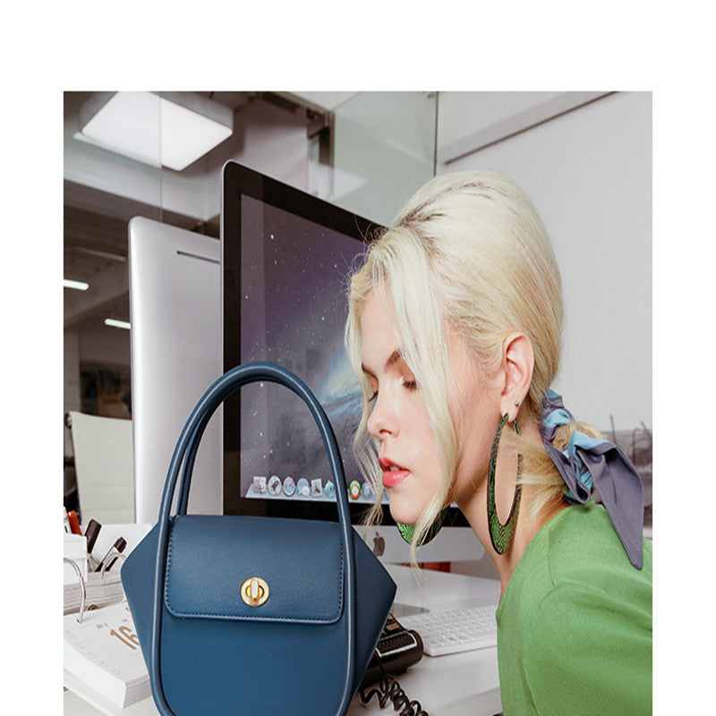 Sarah Express Winged Leather Tote and Crossbody Bag