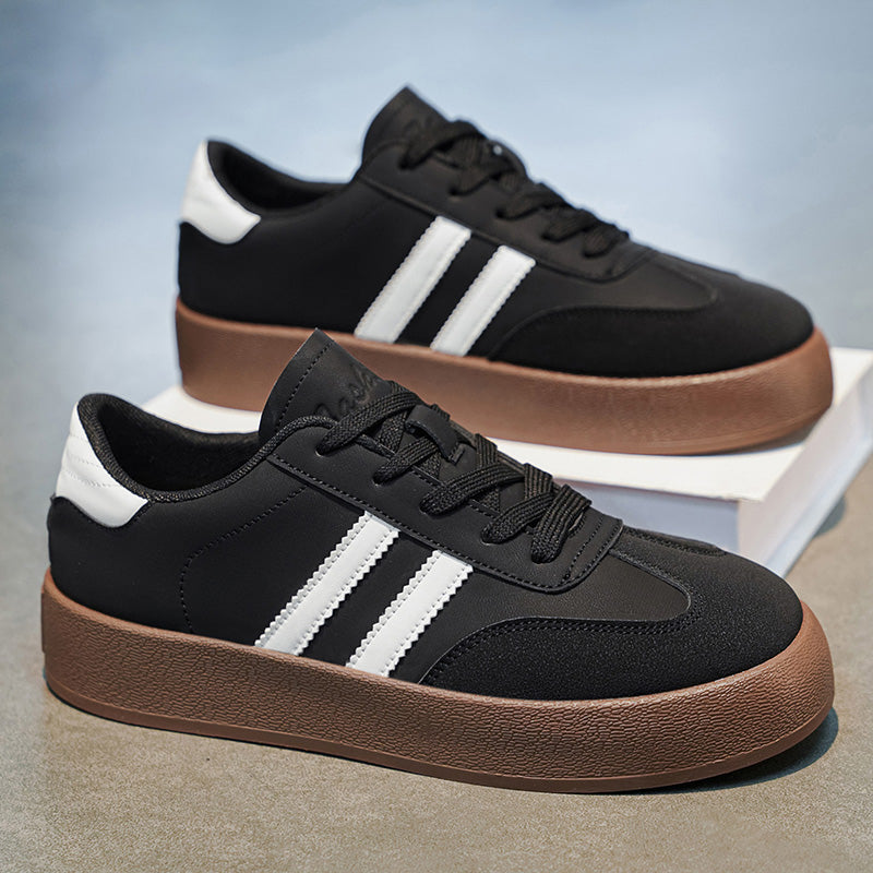 2026 New Summer Men's Skate Shoes, Daily Casual Footwear For Teenagers, Classic College Style Skate Sneakers For Men – front product view