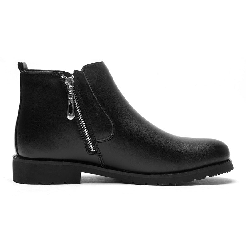 Sarah Express Men's Business Casual Side Zip Boots