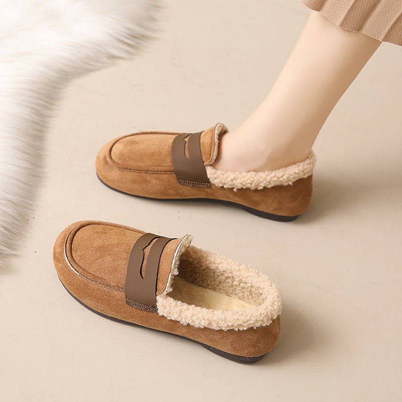 Sarah Express Lightweight Cotton Slip-On Casual Flats