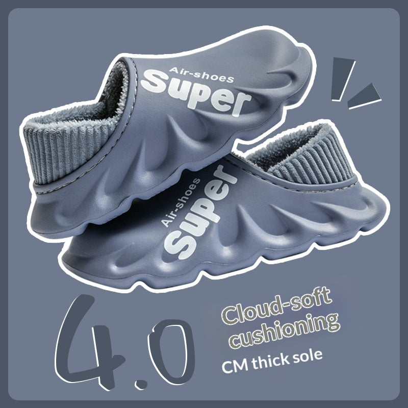 Faux Fur Lined Winter Slippers – product detail