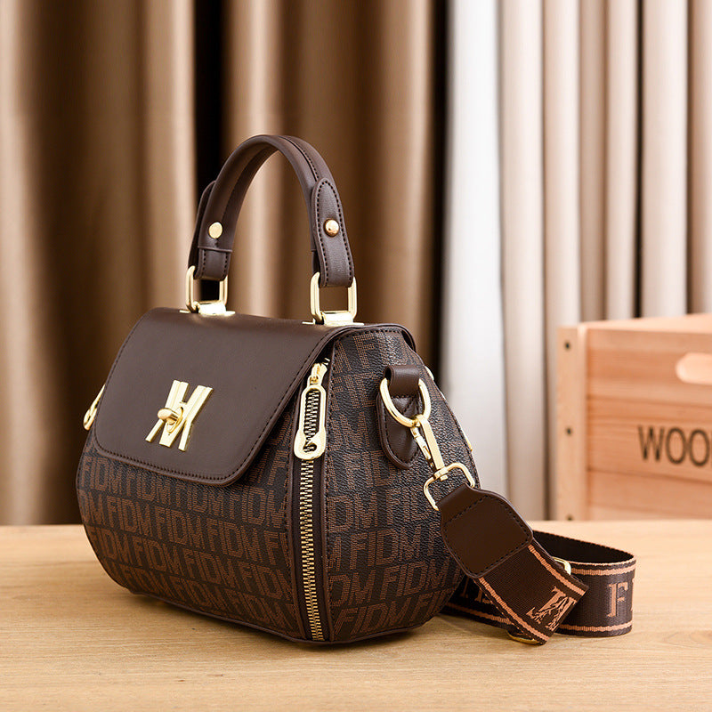 Sarah Express Structured Printed Pattern Crossbody Handbag