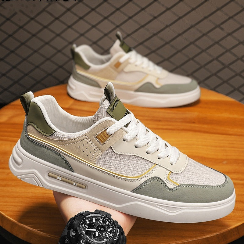 Sarah Express Men's Layered Casual Board Sneakers
