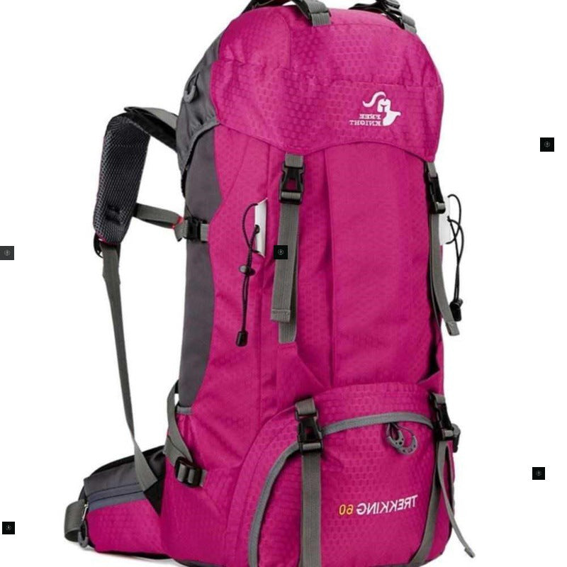 Sarah Express 60L Waterproof Hiking Travel Backpack New powder