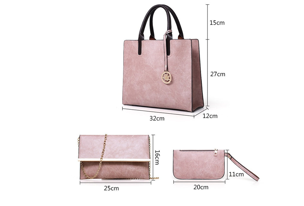 Sarah Express Structured Shoulder Bag Set