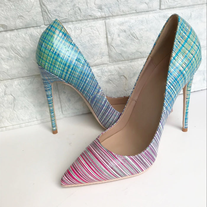 Sarah Express Gradient Pointed Toe Stiletto Heels