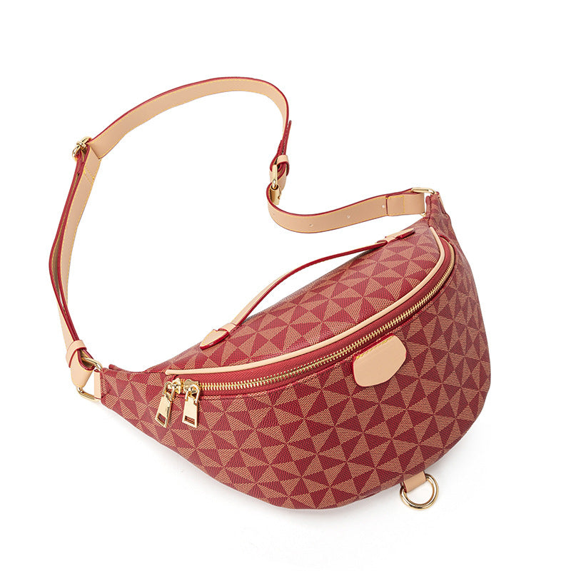 Sarah Express Retro Plaid Crossbody Shoulder Bag