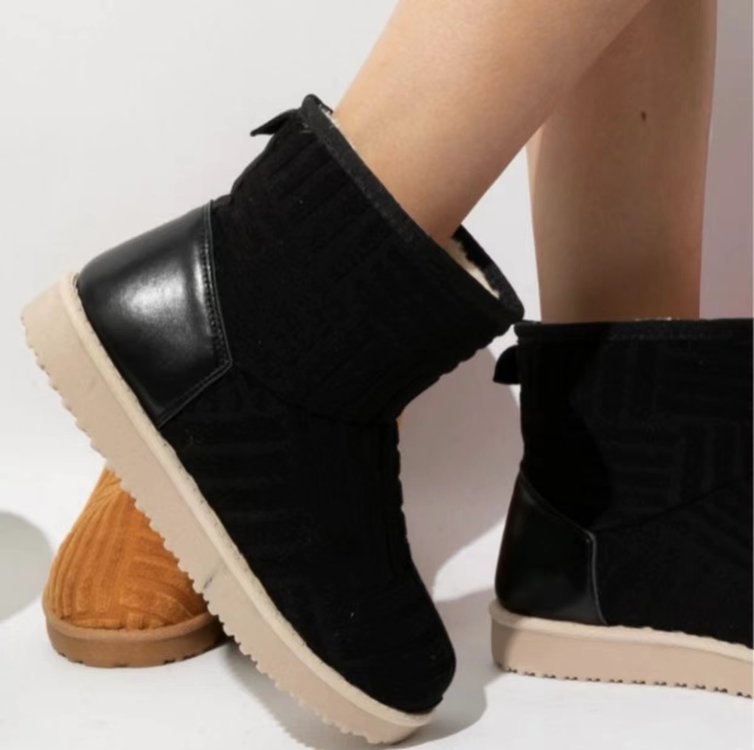 Sarah Express Plush Lined Winter Ankle Snow Boots