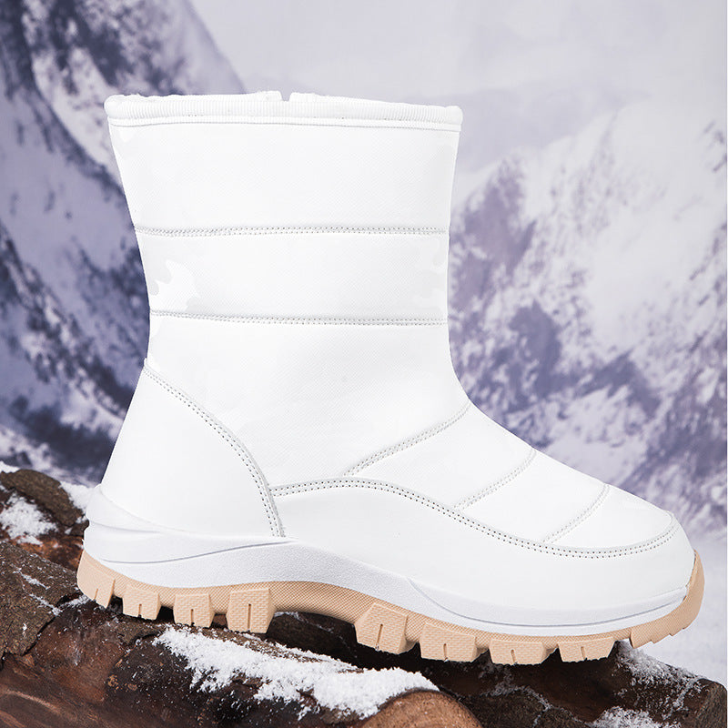 Sarah Express High-Top Plush Winter Snow Boots