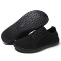 Sarah Express Unisex Lightweight Barefoot Training Sneakers 2588 Black