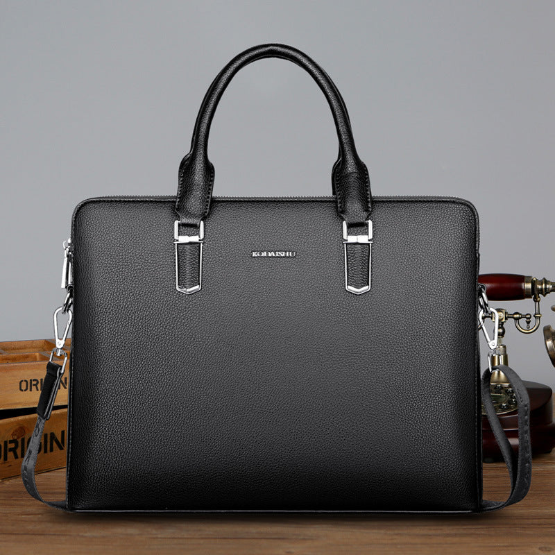 Sarah Express Structured Business Laptop Bag for Men 68065 38 Black