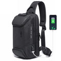 Sarah Express Structured Sling Bag for Daily Essentials Black