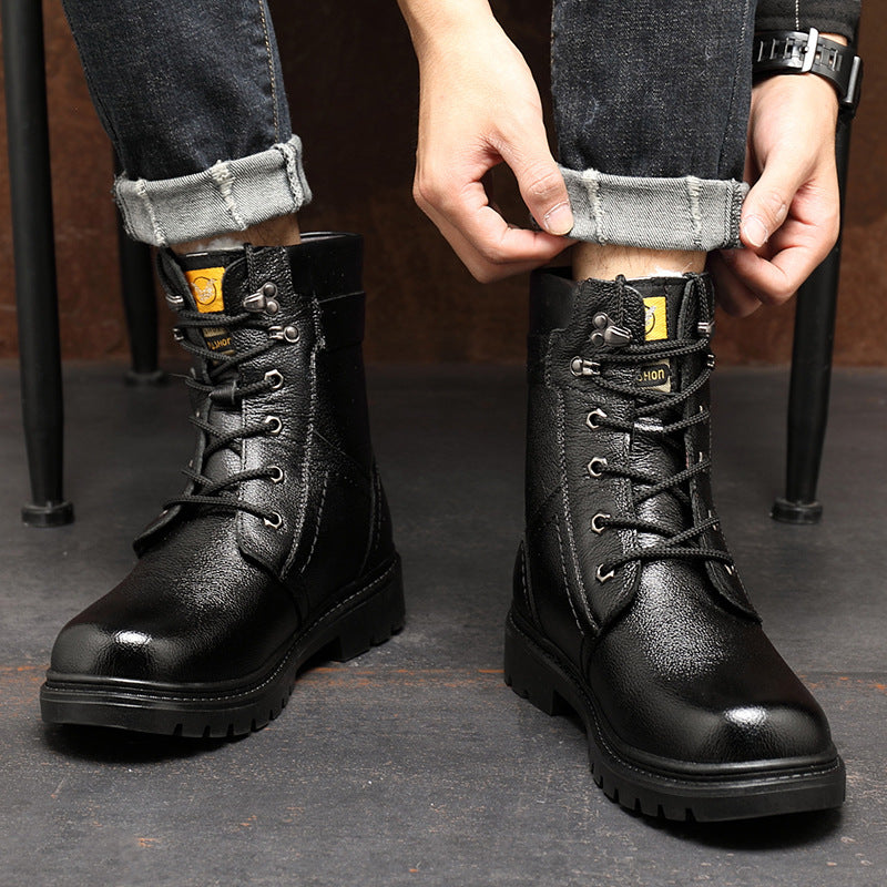 Sarah Express High Top Fleece Lined Utility Boots