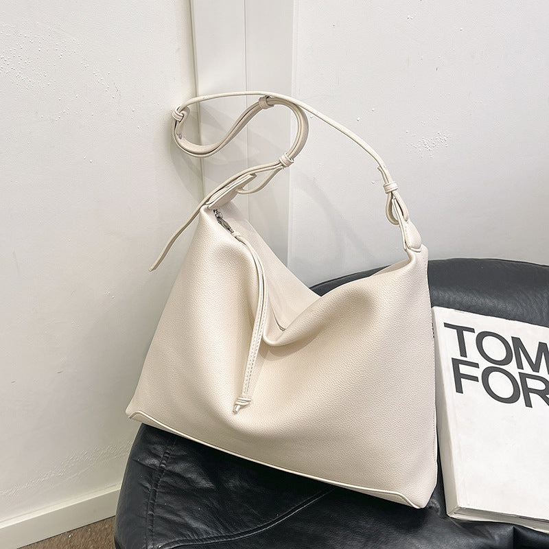 Sarah Express Structured PU Leather Commuter Crossbody Bag
