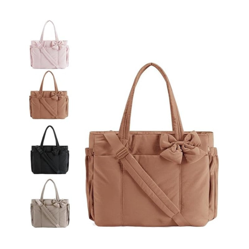 Sarah Express Multi-Functional Bow Detail Crossbody Laptop Bag