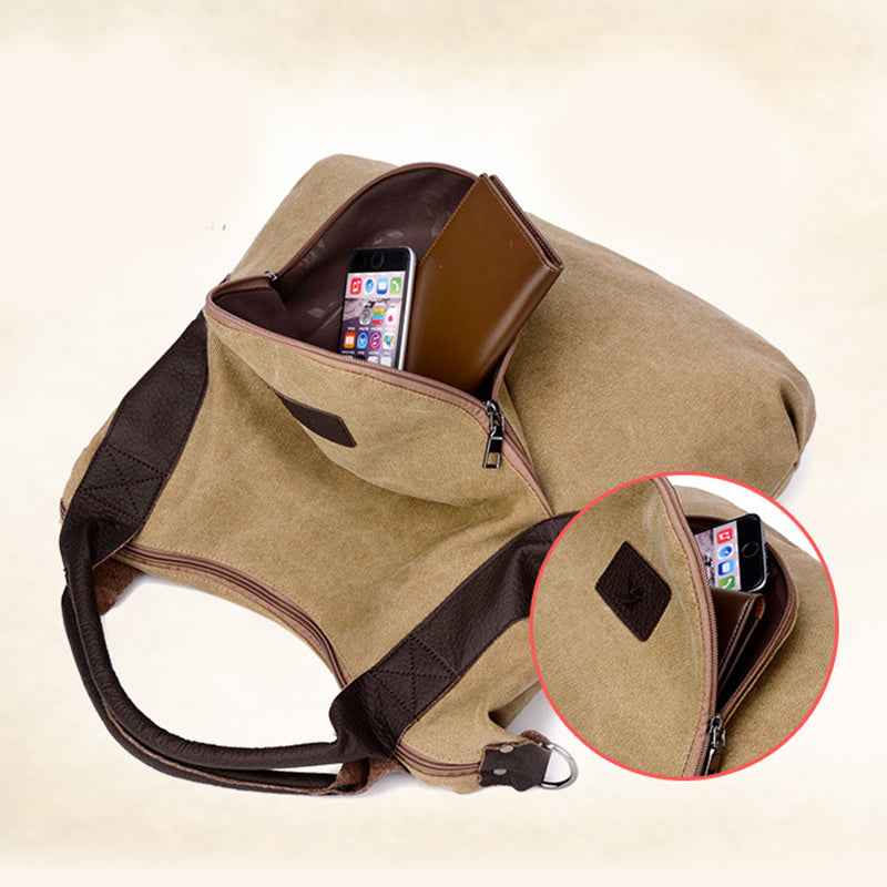 Sarah Express Retro Canvas Crossbody Shoulder Bag