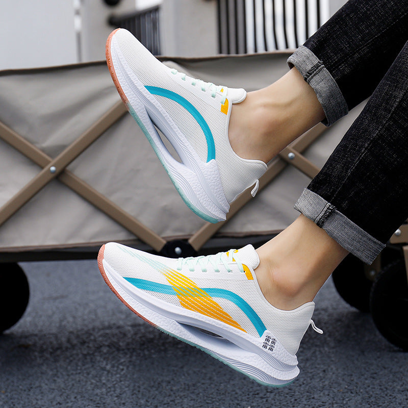 Sarah Express Lightweight Flyknit Wedge Sneakers