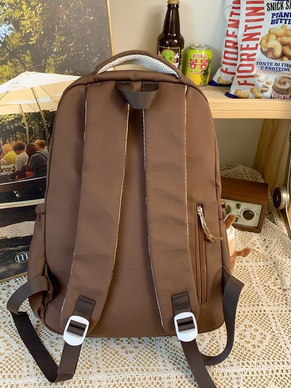 Sarah Express Preppy Multi-Pocket Campus Backpack