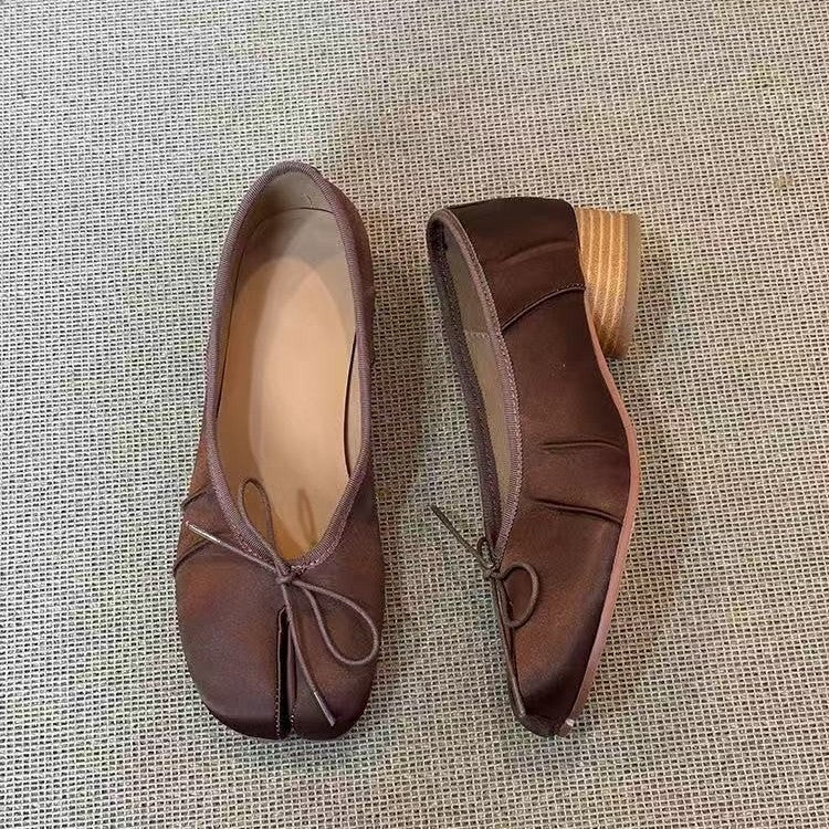 Sarah Express Women's Retro Slip-On Ballet Flats