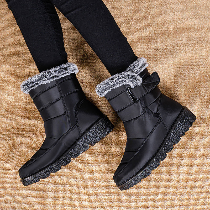 Sarah Express Waterproof Plush Lined Winter Snow Boots