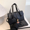 Sarah Express Soft PU Leather Dumpling Shoulder Bag Black