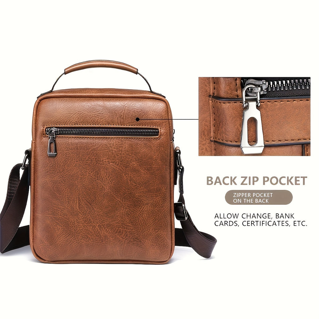 Sarah Express Structured Men's Crossbody Messenger Travel Bag