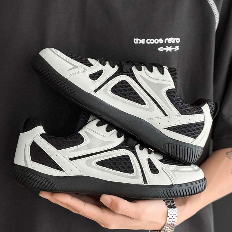 Men's 2026 Summer Trendy German Trainer Sneakers, Breathable Mesh Thick Sole Casual Student Footwear – product detail alternate view 3