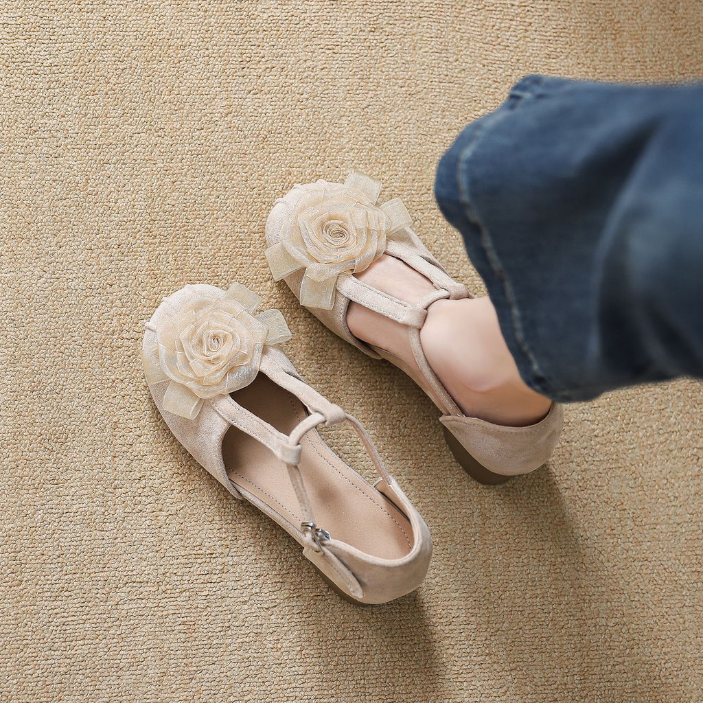 Summer Korean-style Trendy Block-heel Mary Jane Sandals – product detail alternate view 4