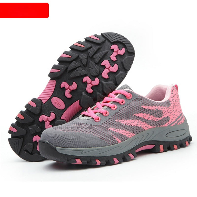 Sarah Express Women's Steel Toe Safety Work Shoes