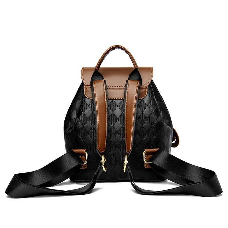 Sarah Express Multifunction Quilted Leather Backpack
