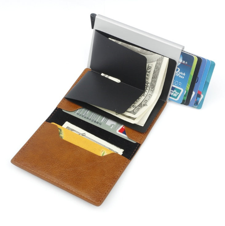 Sarah Express Automatic Pop-Up RFID Blocking Card Holder