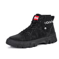 Sarah Express Men's Casual High Top Martin Boots Black