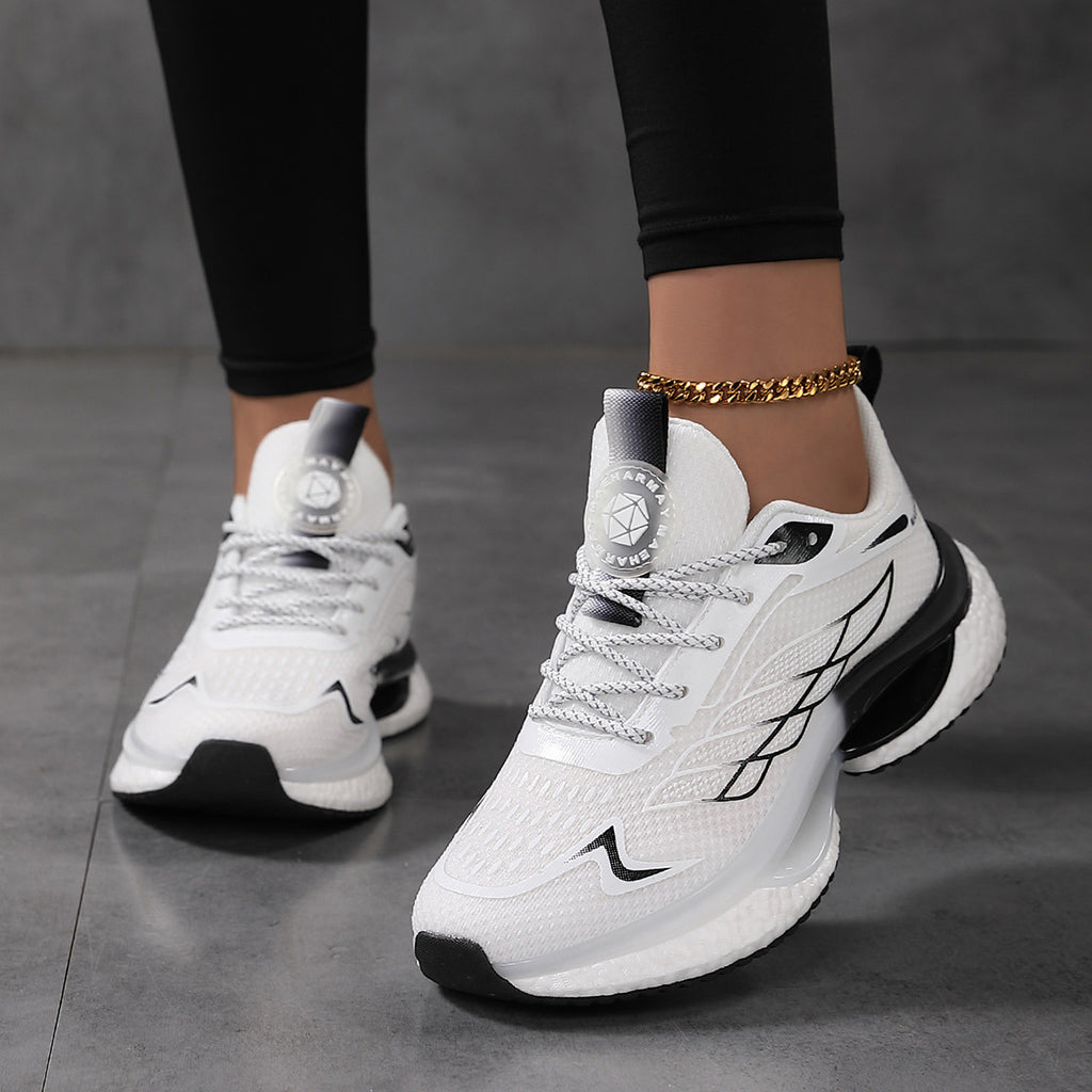 Sarah Express Lightweight Mesh Shock-Absorbing Athletic Sneakers