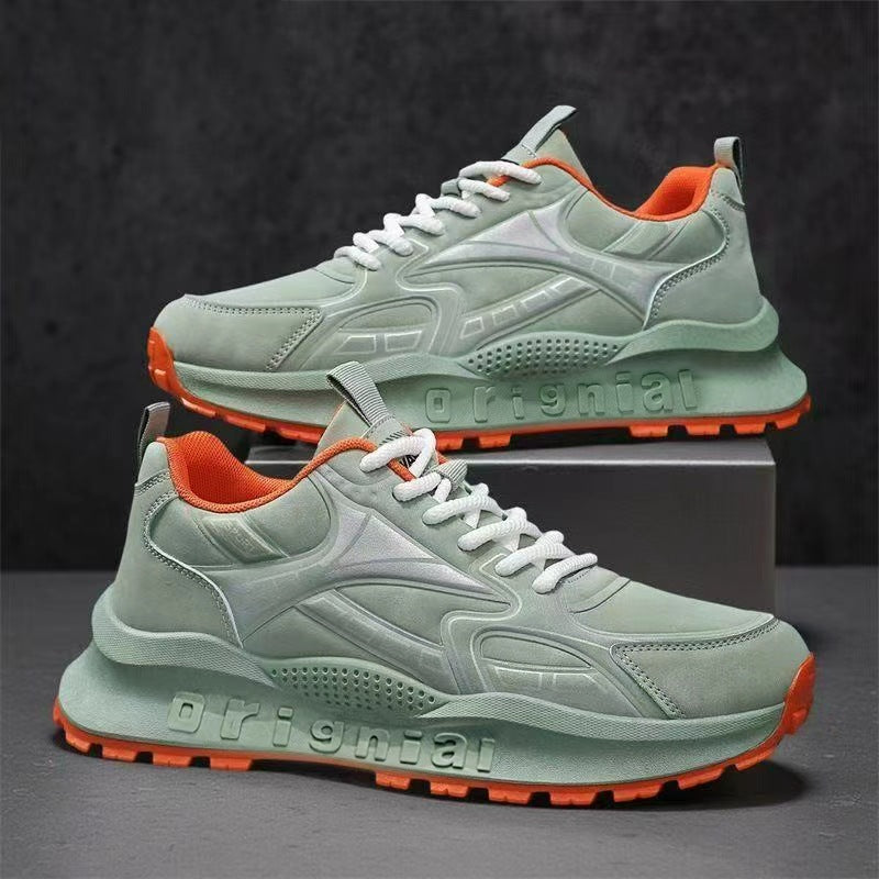 Sarah Express Men's Retro Mesh Casual Sneakers