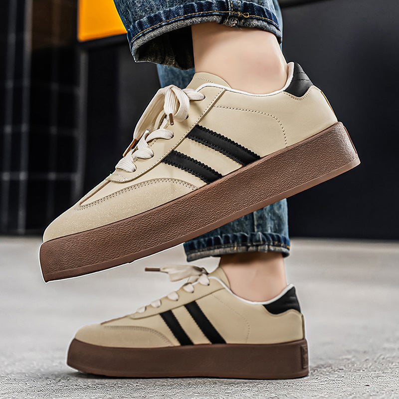 2026 New Summer Men's Skate Shoes, Daily Casual Footwear For Teenagers, Classic College Style Skate Sneakers For Men – product detail alternate view 4
