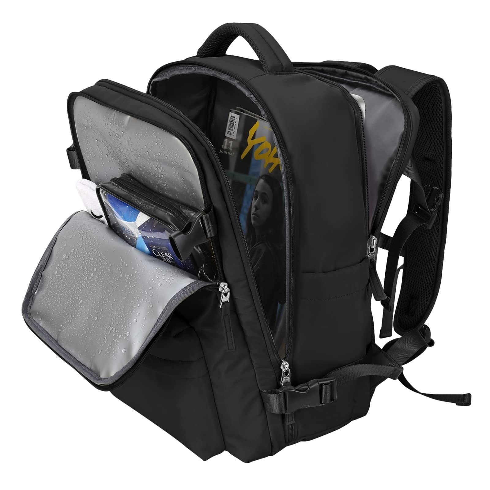 Sarah Express Large Capacity Travel Backpack with Shoe Compartment