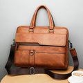 Sarah Express Casual Men's Structured Shoulder Bag Khaki