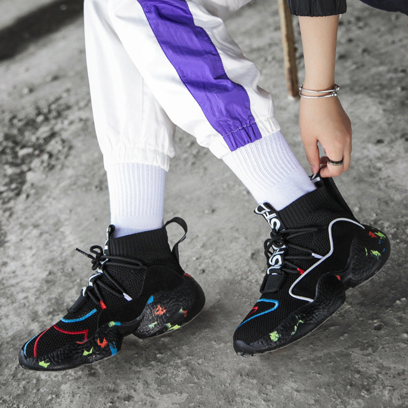 Sarah Express Splash Hi-Top Breathable Winter Sneakers