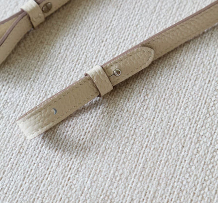 Sarah Express Genuine Leather Adjustable Spaghetti Bag Strap