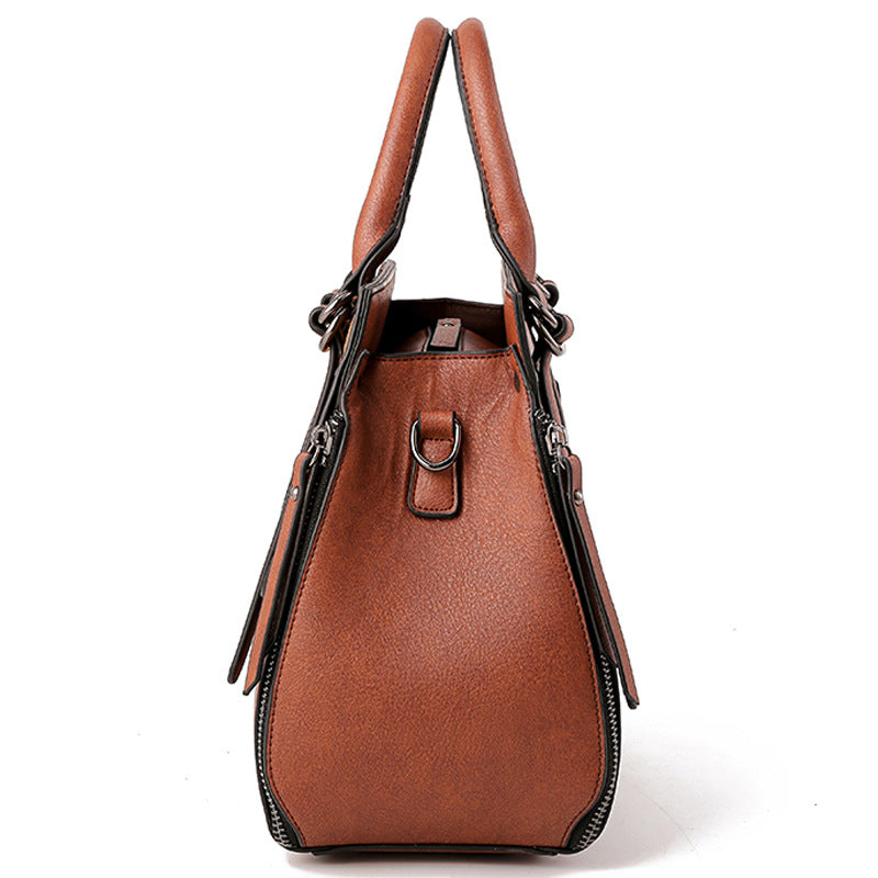 Sarah Express Structured Fashion Handbag with Shoulder Strap