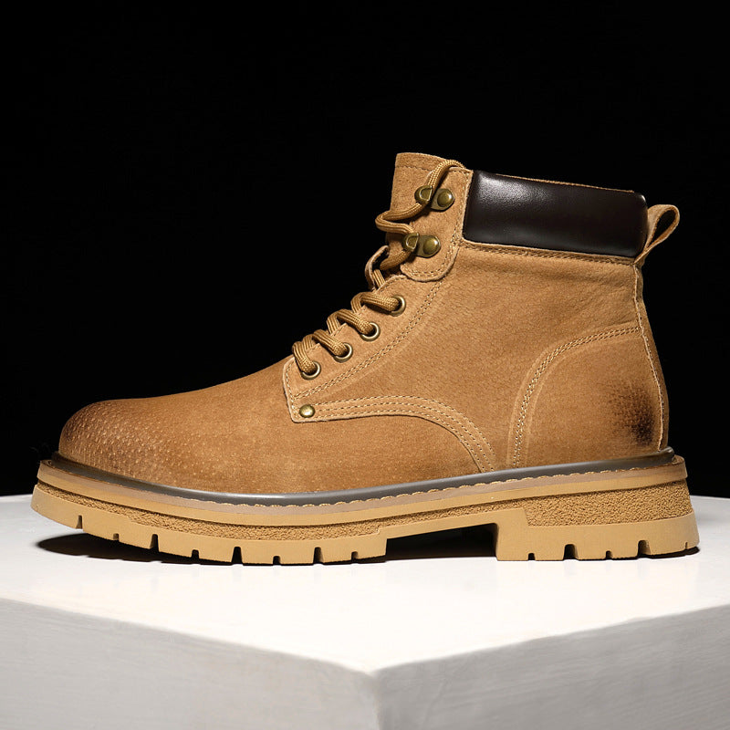 Sarah Express British Style Lace-Up Men's Boots