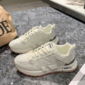 Sarah Express Retro Lightweight German Style Training Sneakers Beige