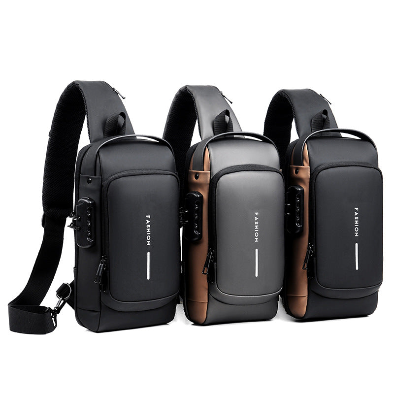 Sarah Express Anti-Theft Password Chest Bag