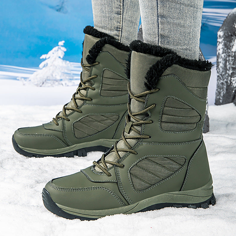 Sarah Express Women's High-Top Fleece-Lined Winter Snow Boots