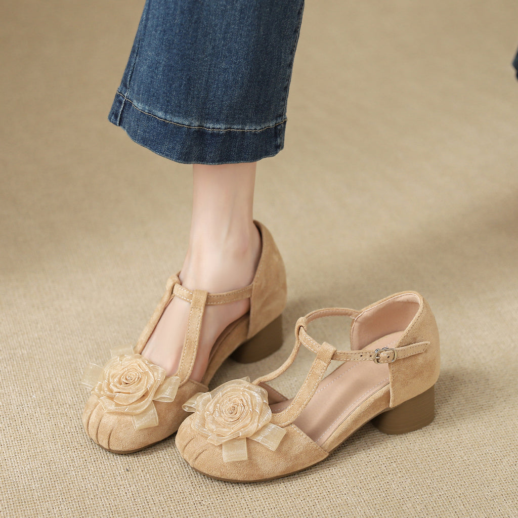 Summer Korean-style Trendy Block-heel Mary Jane Sandals – product detail alternate view 7
