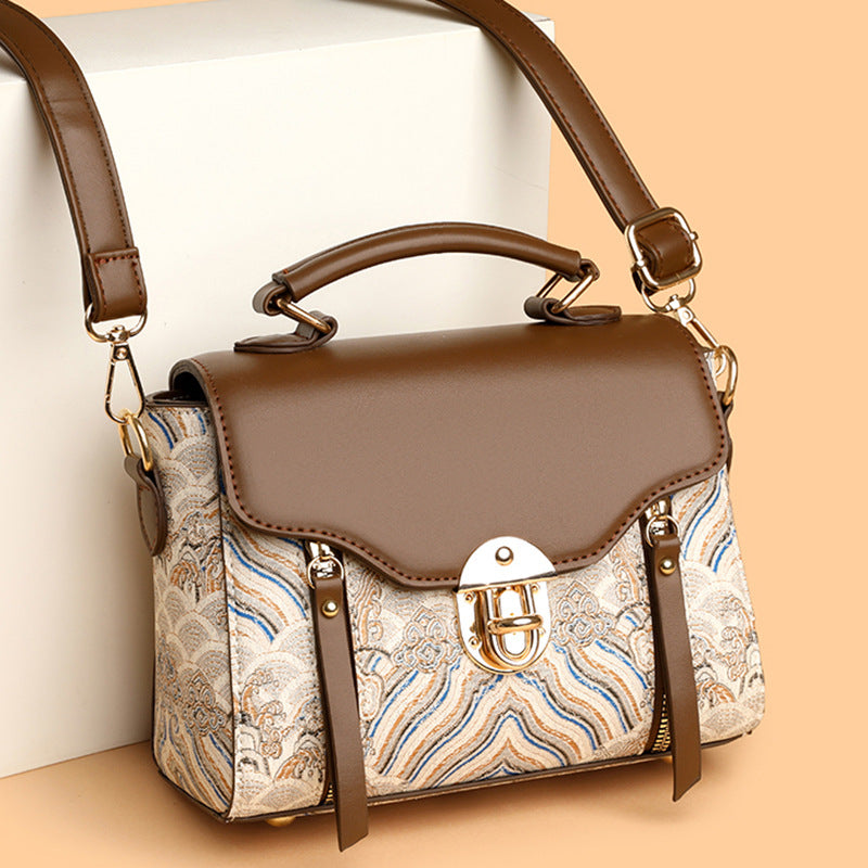 Sarah Express Compact PU Leather Crossbody Shoulder Bag