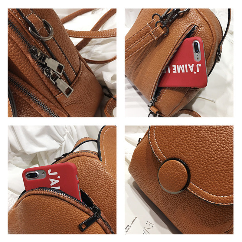 Sarah Express Compact Textured Mini Backpack