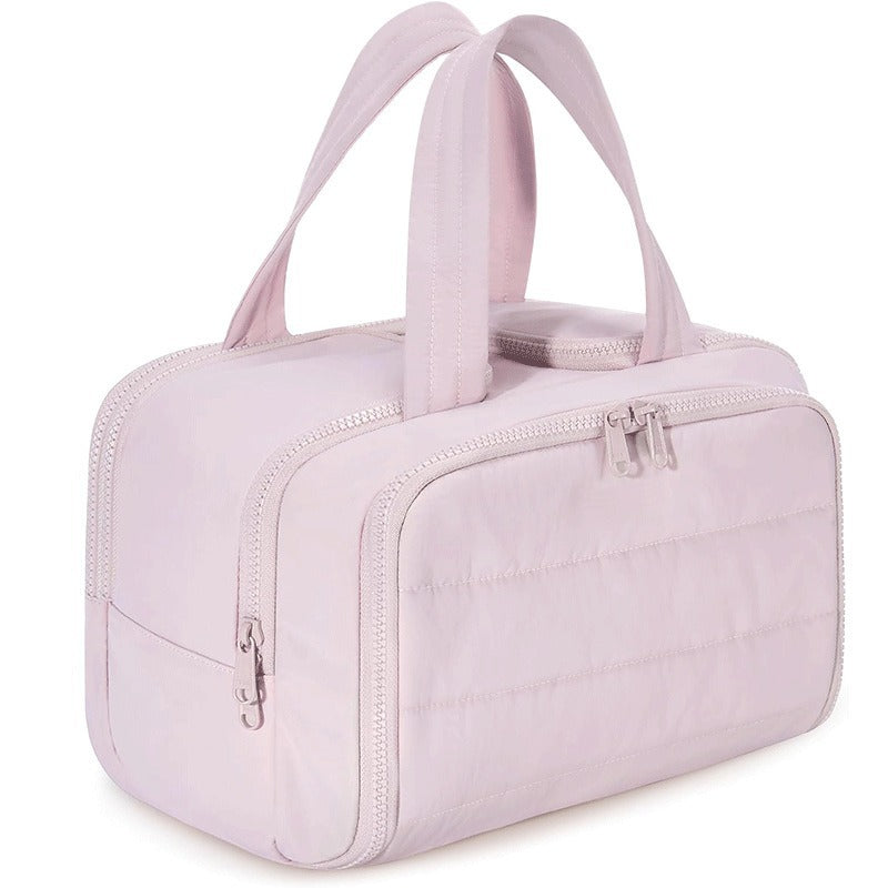 Sarah Express Travel Toiletry Organizer Bag Thickened Pink