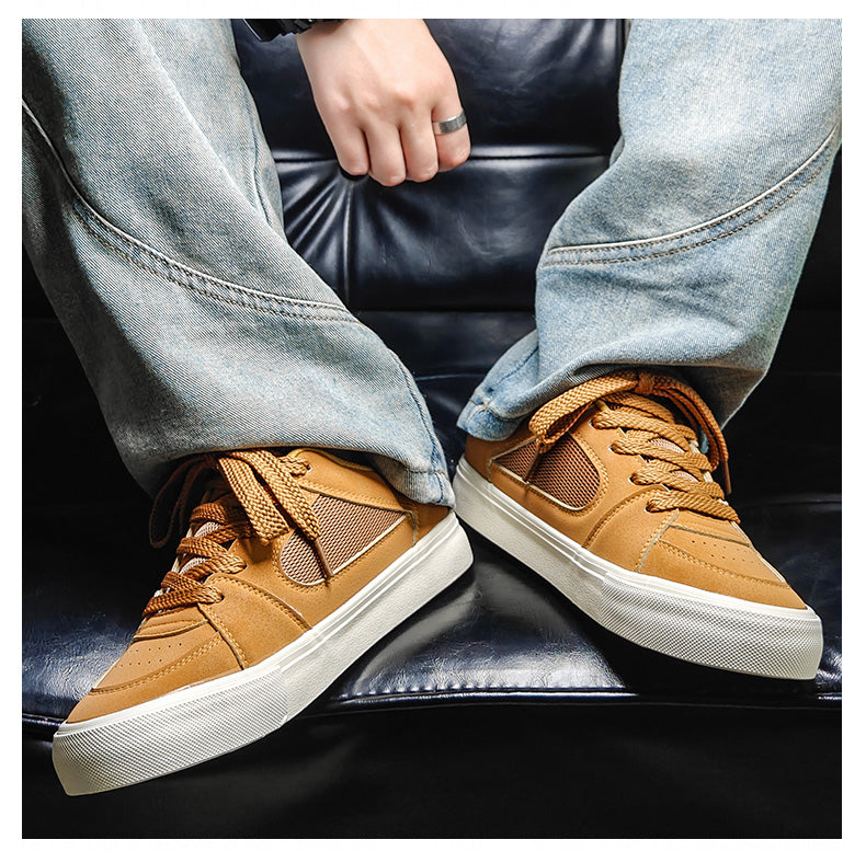 New Spring & Autumn Niche Low-top Breathable Canvas Shoes, Versatile Couple Casual Skate Sneakers For Men – product detail